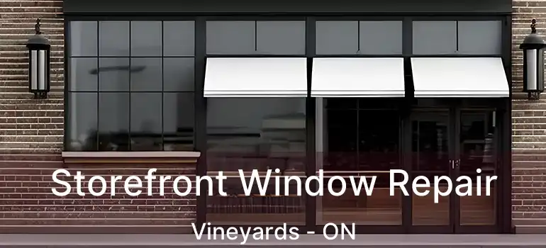  Storefront Window Repair Vineyards - ON