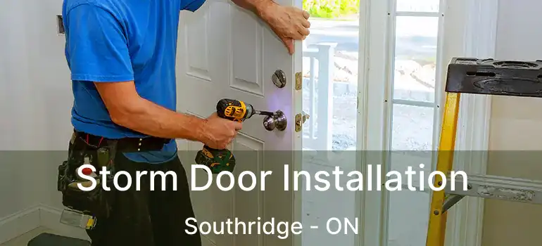 Storm Door Installation Southridge - ON