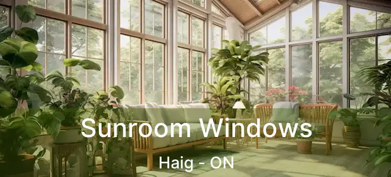  Sunroom Windows Haig - ON