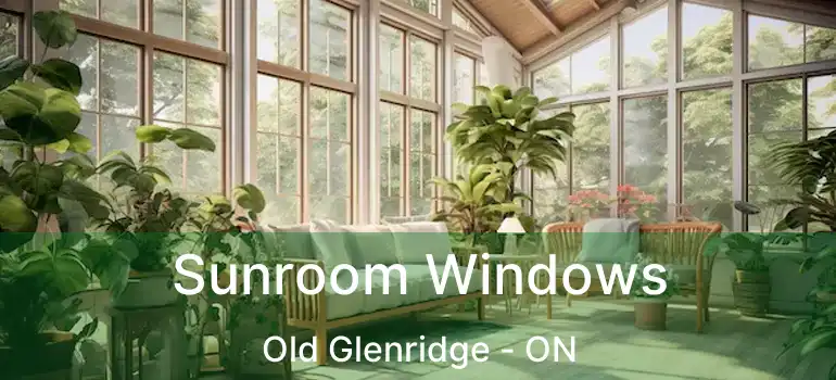  Sunroom Windows Old Glenridge - ON