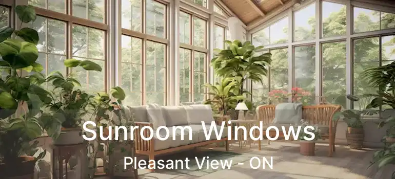  Sunroom Windows Pleasant View - ON