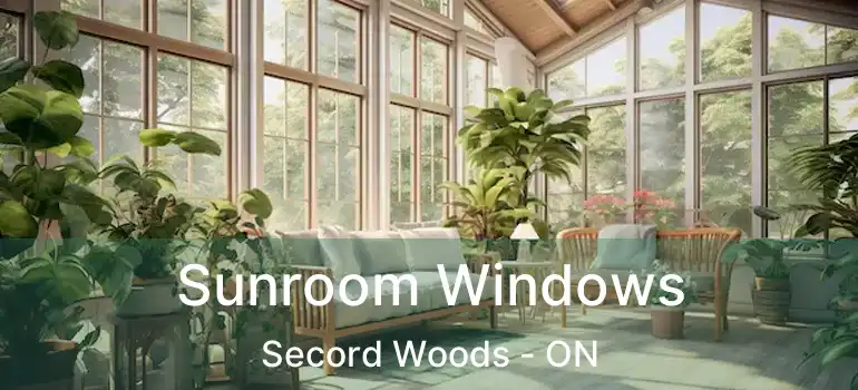  Sunroom Windows Secord Woods - ON