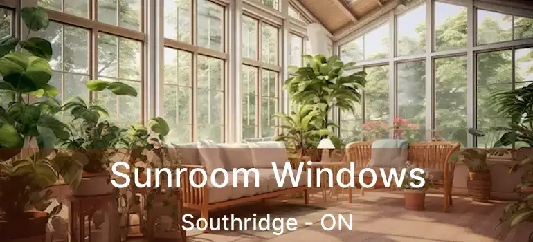  Sunroom Windows Southridge - ON