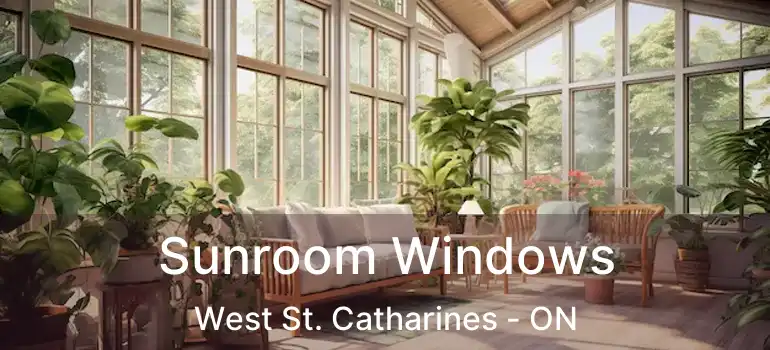  Sunroom Windows West St. Catharines - ON