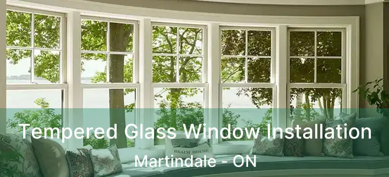  Tempered Glass Window Installation Martindale - ON