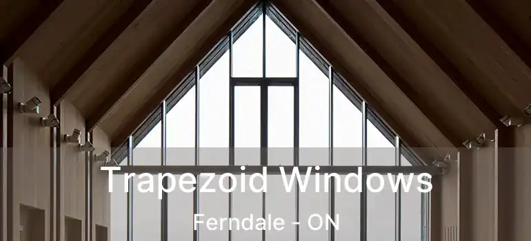  Trapezoid Windows Ferndale - ON