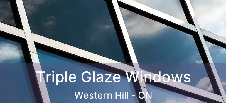  Triple Glaze Windows Western Hill - ON
