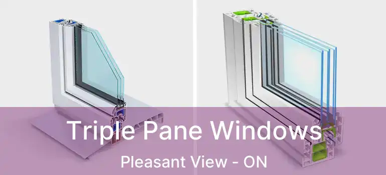 Triple Pane Windows Pleasant View - ON