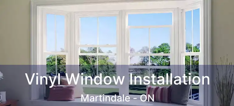 Vinyl Window Installation Martindale - ON