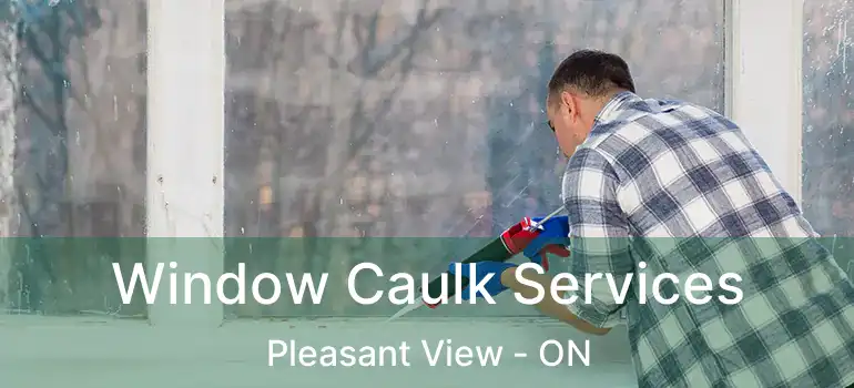 Window Caulk Services Pleasant View - ON