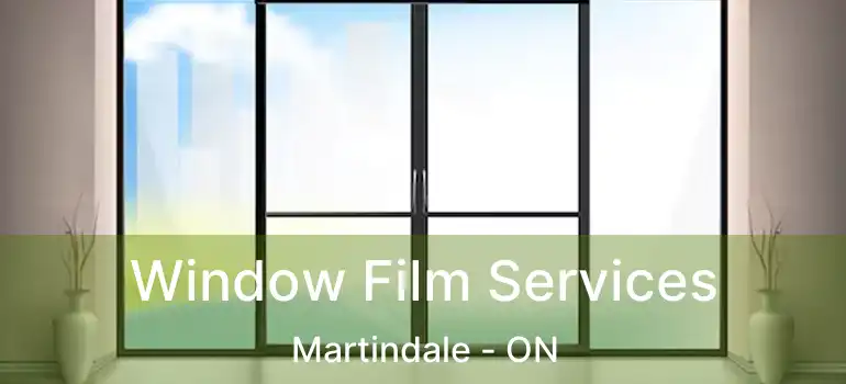  Window Film Services Martindale - ON
