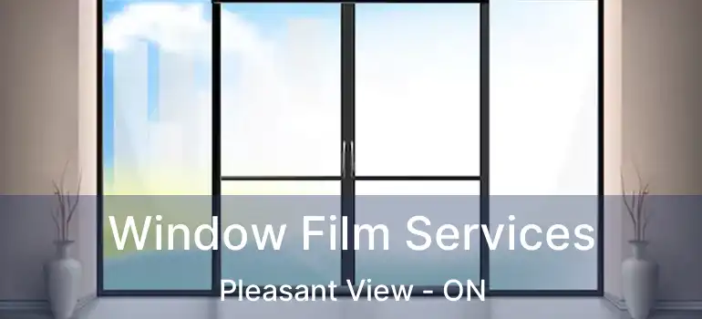  Window Film Services Pleasant View - ON