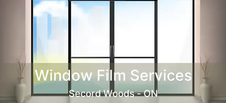 Window Film Services Secord Woods - ON