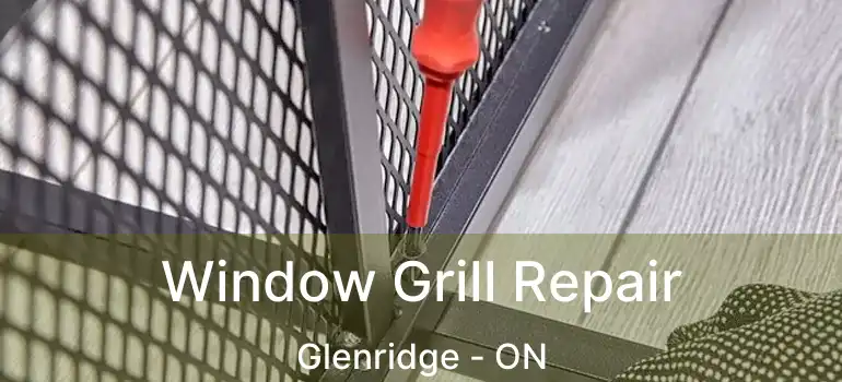 Window Grill Repair Glenridge - ON