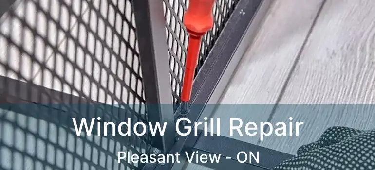  Window Grill Repair Pleasant View - ON