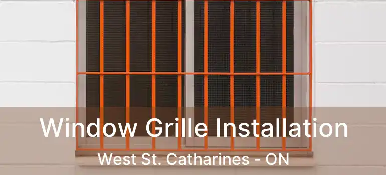  Window Grille Installation West St. Catharines - ON