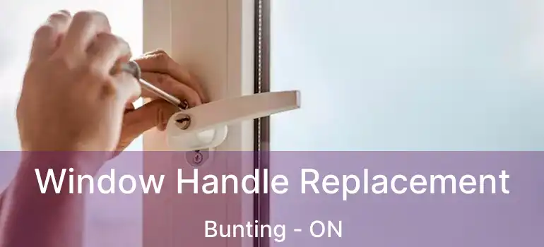  Window Handle Replacement Bunting - ON