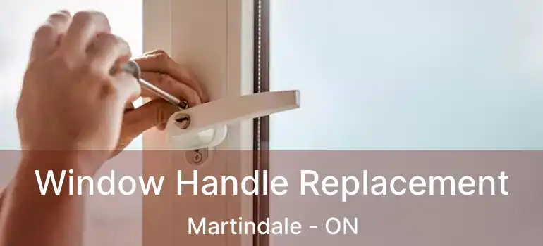  Window Handle Replacement Martindale - ON