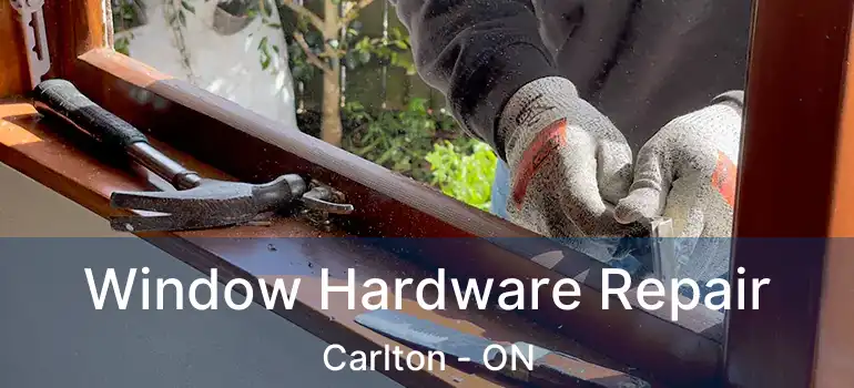  Window Hardware Repair Carlton - ON