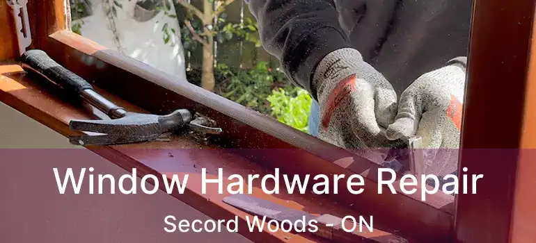 Window Hardware Repair Secord Woods - ON