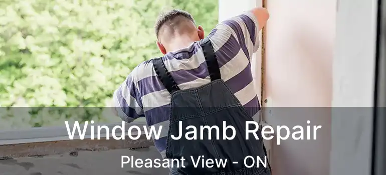 Window Jamb Repair Pleasant View - ON