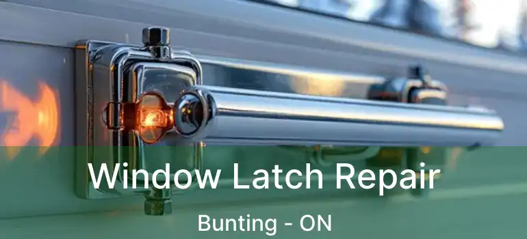  Window Latch Repair Bunting - ON