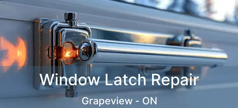  Window Latch Repair Grapeview - ON