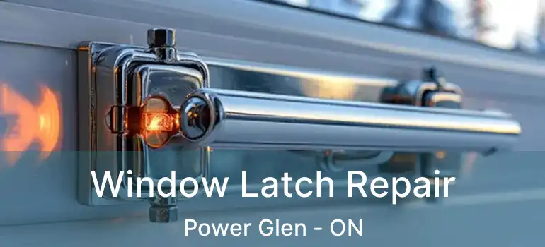  Window Latch Repair Power Glen - ON
