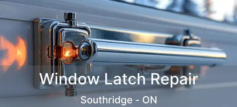 Window Latch Repair Southridge - ON