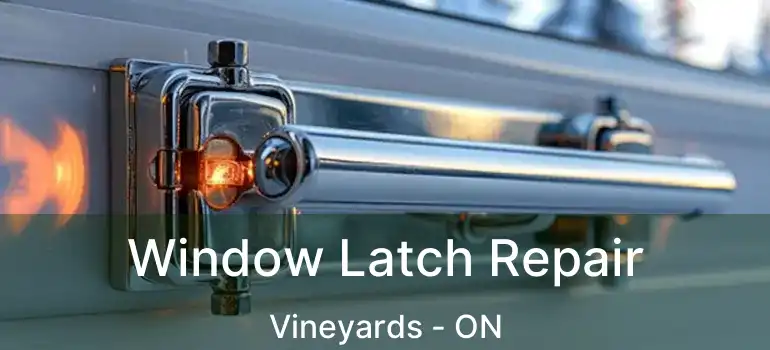 Window Latch Repair Vineyards - ON