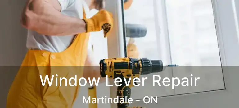  Window Lever Repair Martindale - ON
