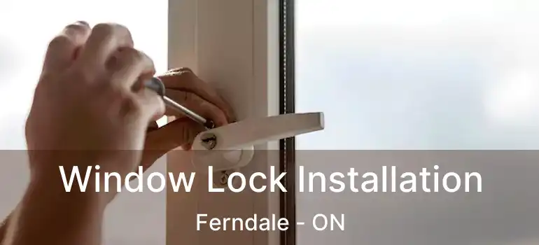  Window Lock Installation Ferndale - ON