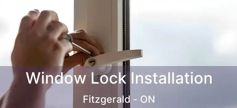  Window Lock Installation Fitzgerald - ON