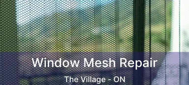  Window Mesh Repair The Village - ON