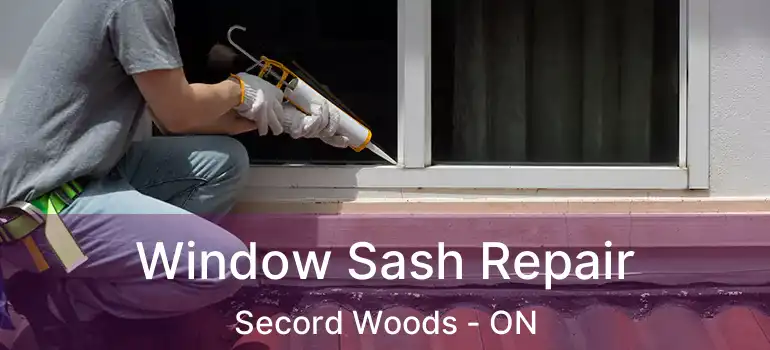 Window Sash Repair Secord Woods - ON