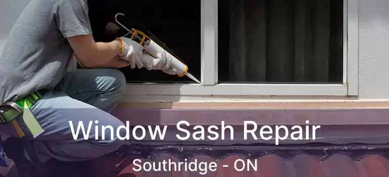 Window Sash Repair Southridge - ON