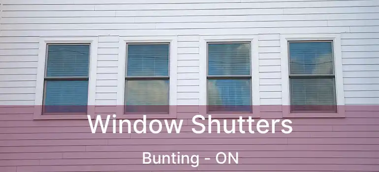  Window Shutters Bunting - ON