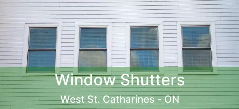  Window Shutters West St. Catharines - ON