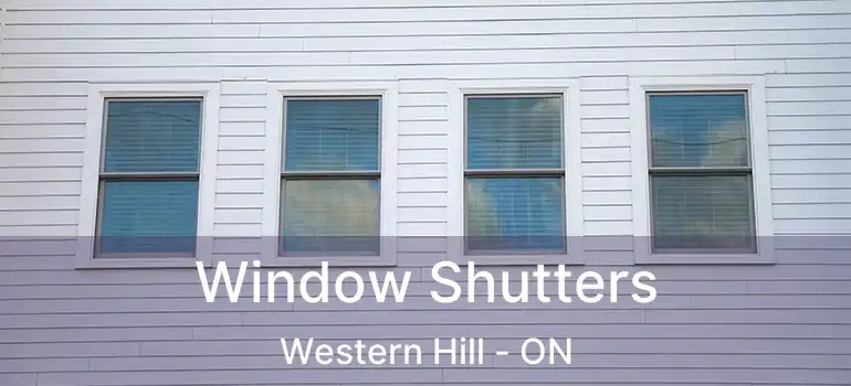  Window Shutters Western Hill - ON