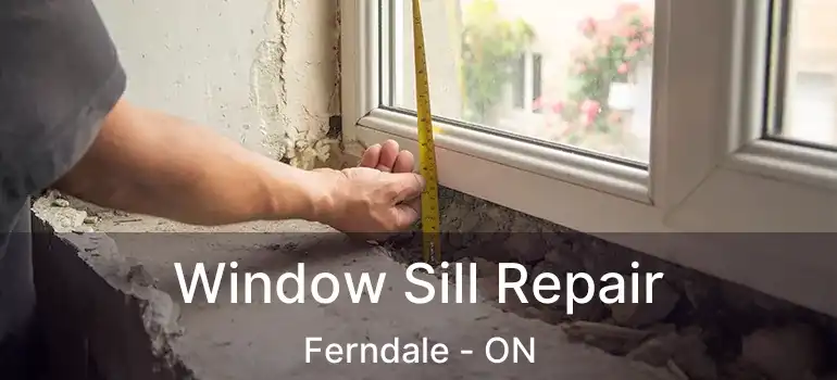 Window Sill Repair Ferndale - ON