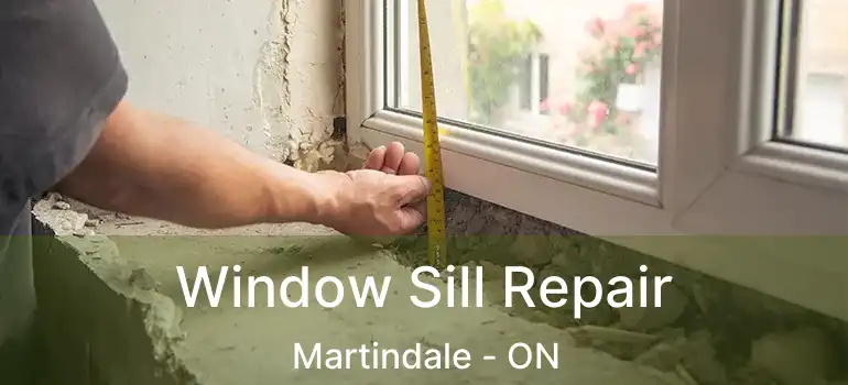  Window Sill Repair Martindale - ON