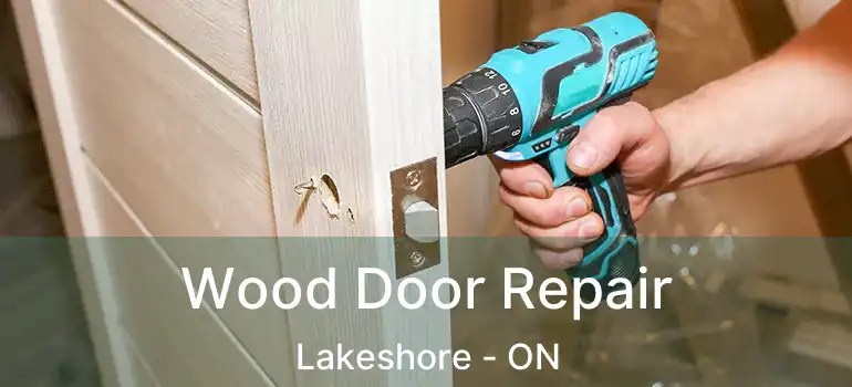 Wood Door Repair Lakeshore - ON