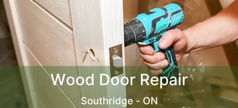 Wood Door Repair Southridge - ON