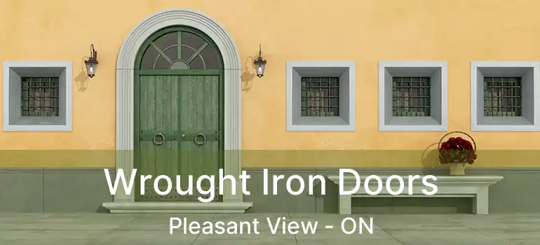  Wrought Iron Doors Pleasant View - ON